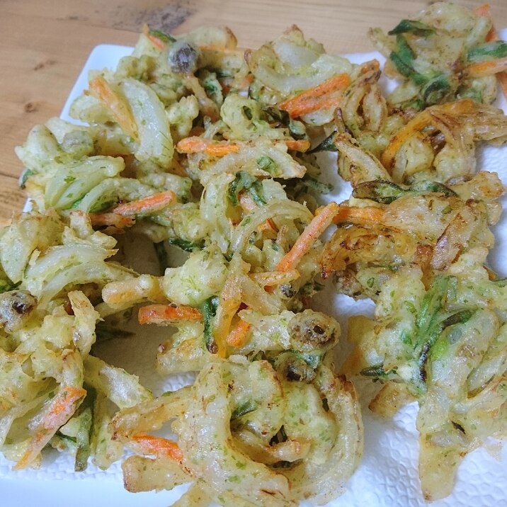 玉ねぎ野菜天ぷら